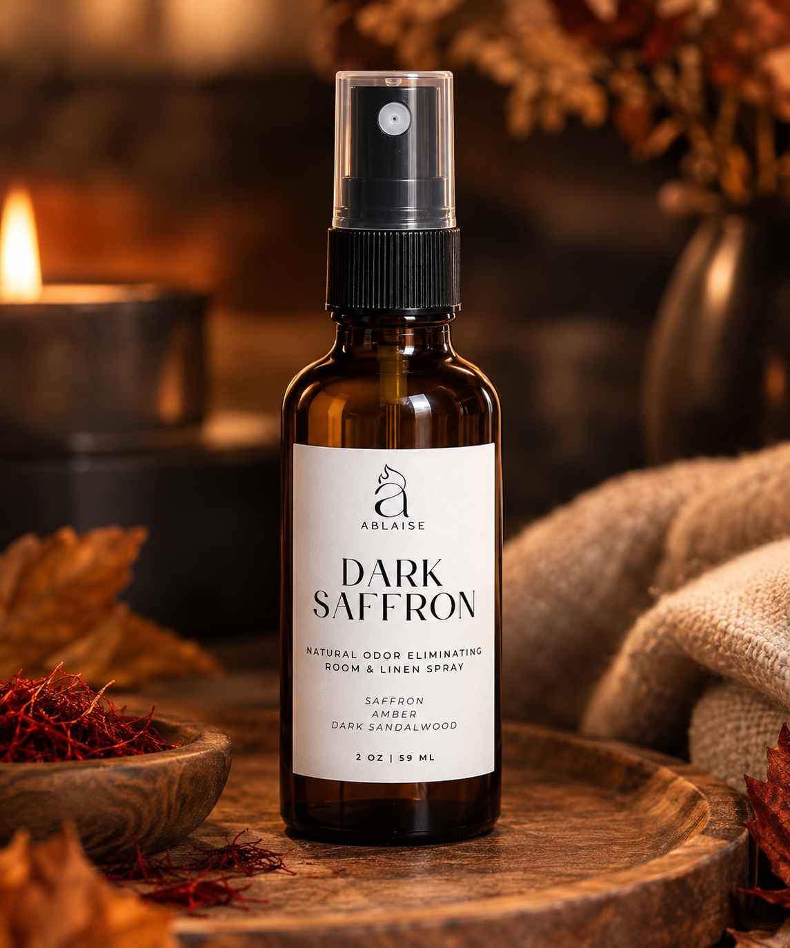 Dark Saffron - Room & Linen Spray