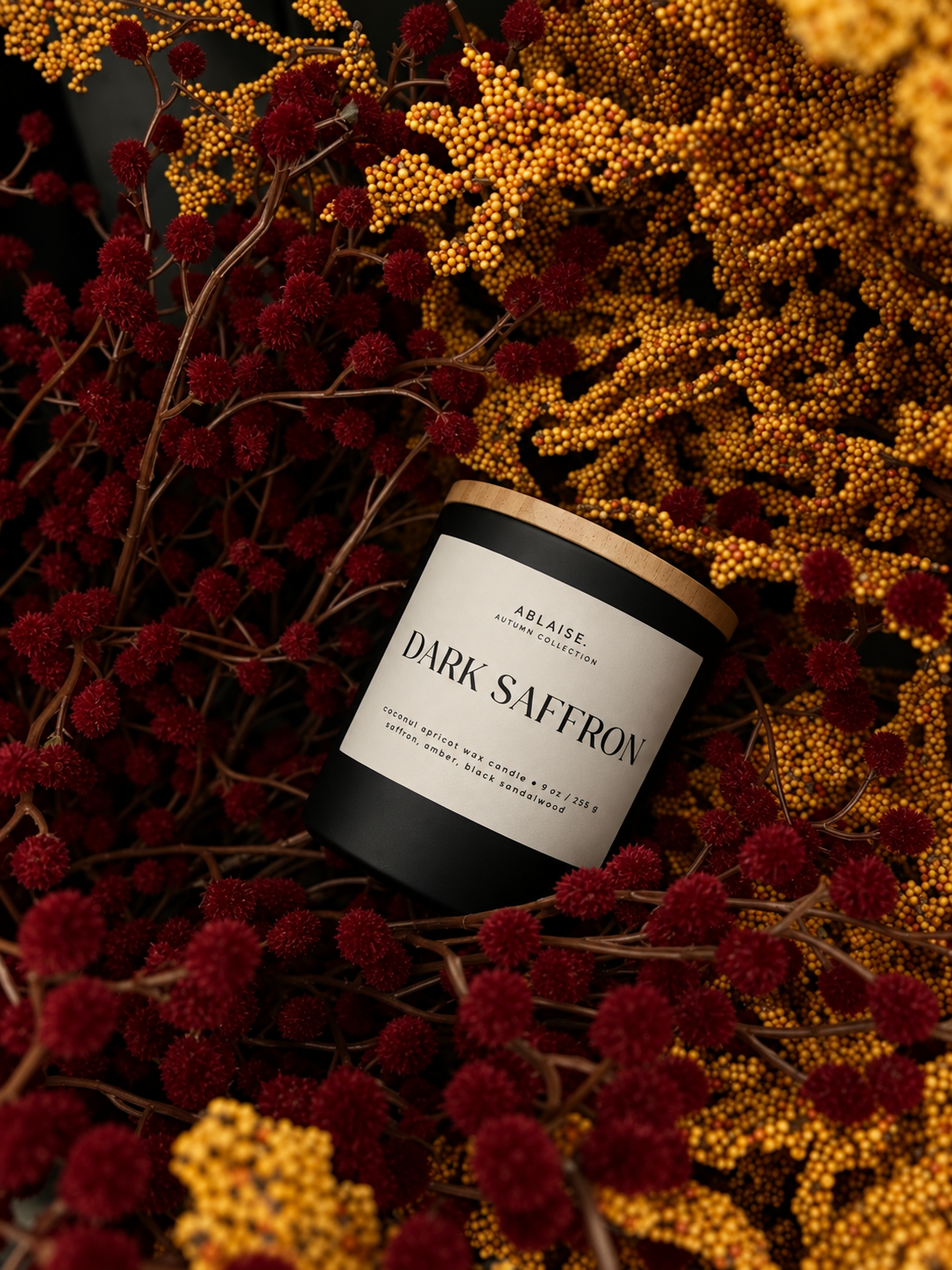 Dark Saffron - Candles